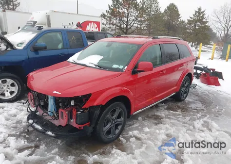 2019 Dodge Journey Crossroad Awd из США, поврежденный, VIN 3C4PDDGG6KT848855